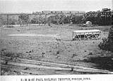 CM & St. Paul Railway trestle